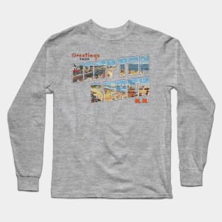 Greetings from Hampton Beach Long Sleeve T-Shirt